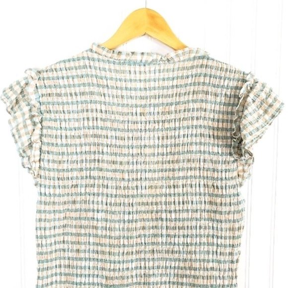 Veronica RUFFLE HEM CICI SMOCKED DRESS NEW W/TAG - Picture 7 of 14